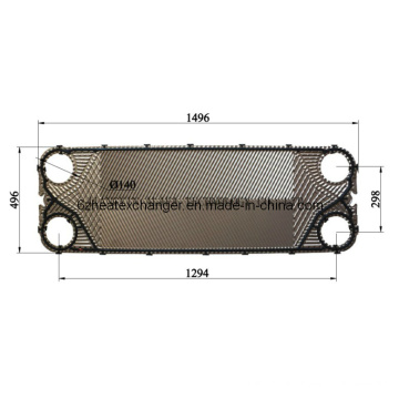 Heat Exchanger Plates and Gaskets Replacement of M15b/M15m